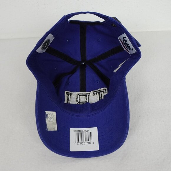 Tampa Bay Lightning NHL Hockey Team TBL Blue Baseball Hat Cap Men's Size OS NEW - Picture 8 of 12